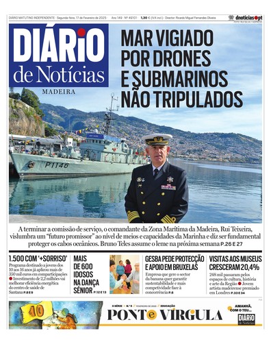 Edição do dia 17 Fevereiro 2025 da pubicação Diário de Notícias
