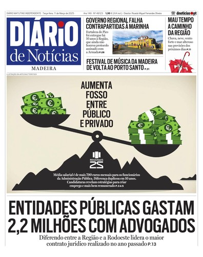 Edição do dia 11 Março 2025 da pubicação Diário de Notícias
