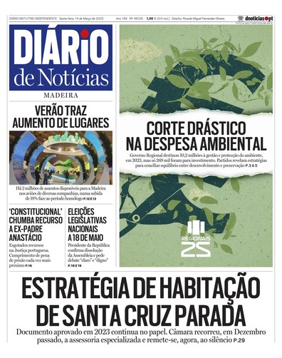 Edição do dia 14 Março 2025 da pubicação Diário de Notícias