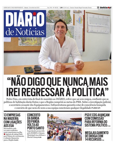 Edição do dia 12 Abril 2025 da pubicação Diário de Notícias