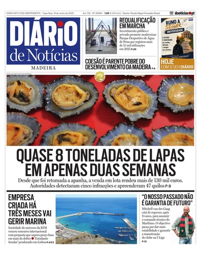 Edição do dia 16 Junho 2026 da pubicação Diário de Notícias