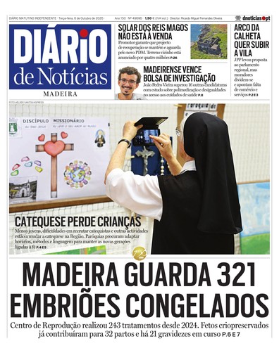 Edição do dia 6 Outubro 2026 da pubicação Diário de Notícias