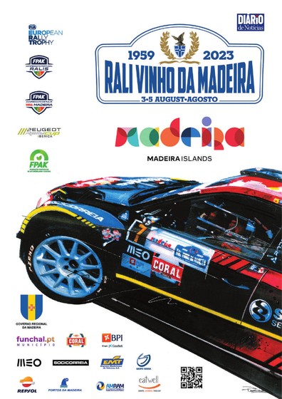 Edição do dia 3 Agosto 2023 da pubicação Rali Vinho da Madeira