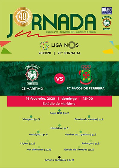 Edição do dia 14 Fevereiro 2020 da pubicação Jornada